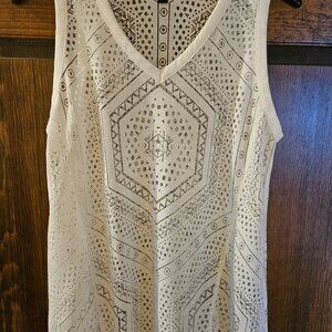White Mossimo Tank